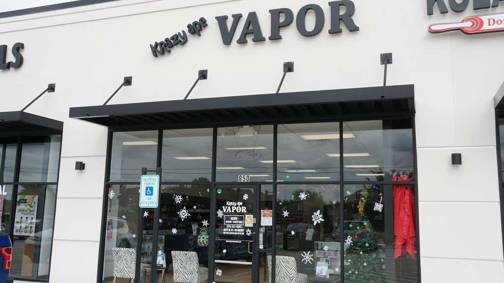 Krazy Ape Vapor | 8350 Fry Rd, Cypress, TX 77433, USA | Phone: (281) 463-4000