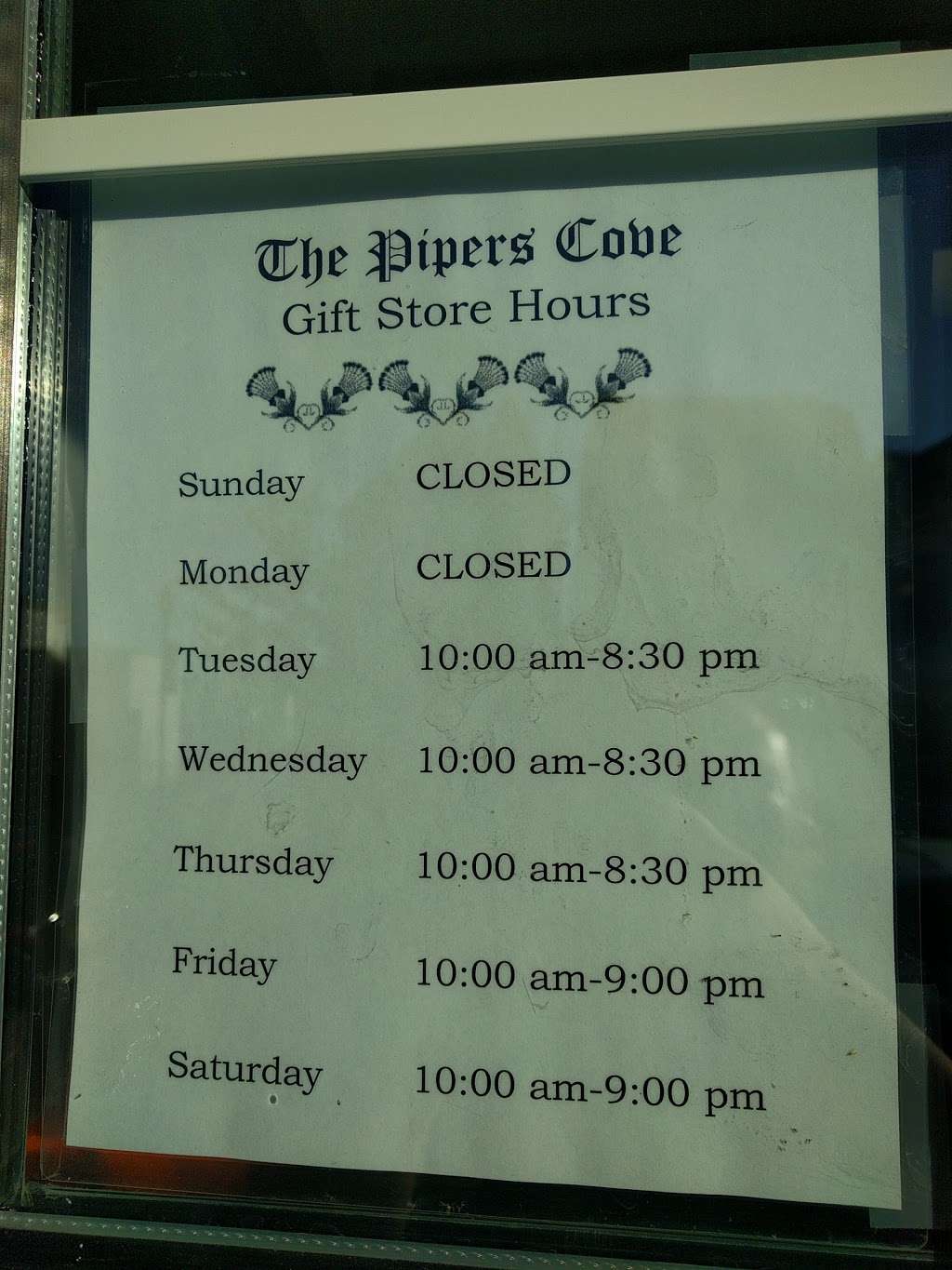 The Pipers Cove Gift Shop | 212 Kearny Ave, Kearny, NJ 07032 | Phone: (201) 998-3695
