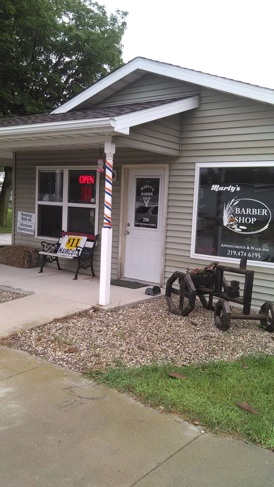 Marty's 210 E Seymour St, Kentland, IN 47951, USA