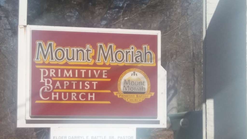 Mt Moriah Primative Baptist | 121 Martin Luther King Jr Dr, Glassboro, NJ 08028, USA | Phone: (856) 881-2891