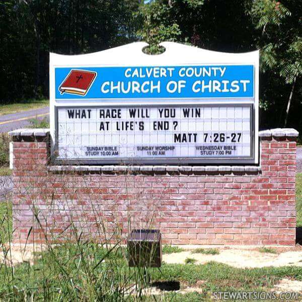 Calvert County Church of Christ | 305 J W Williams Rd, Prince Frederick, MD 20678, USA | Phone: (410) 414-5358