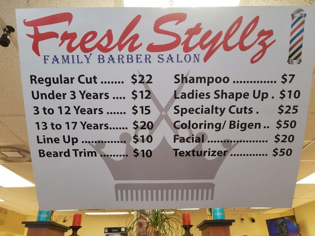 FRESH STYLLZ FAMILY BARBER SALON | 6551 Annapolis Rd b, Hyattsville, MD 20784, USA | Phone: (301) 773-1555