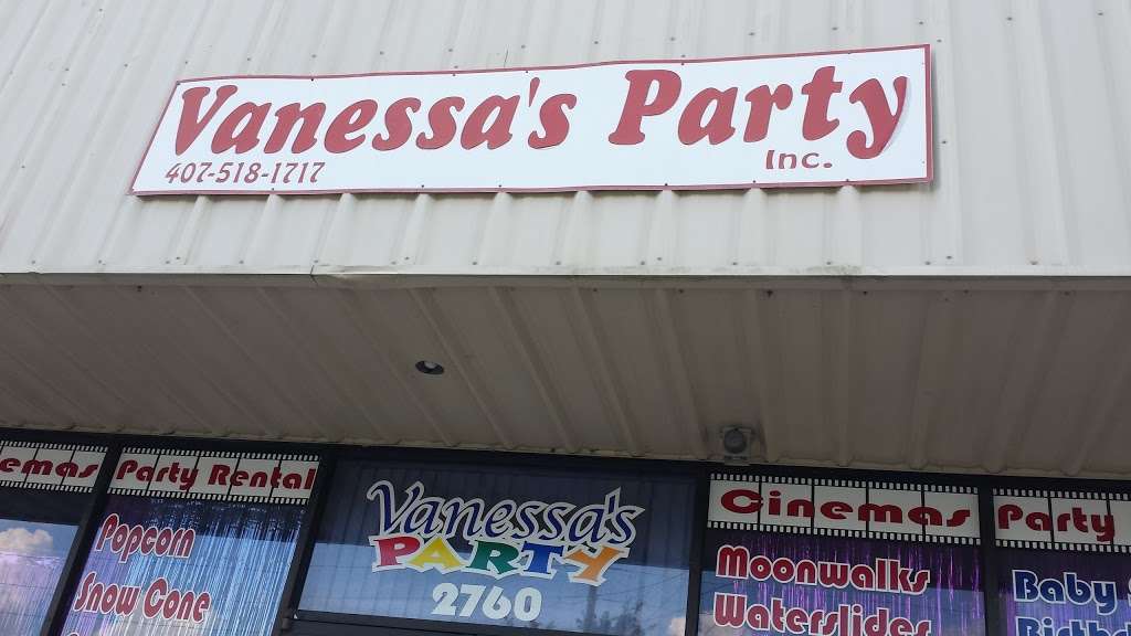 Vanessas Party | 2760 Michigan Ave, Kissimmee, FL 34744, USA | Phone: (407) 518-1717