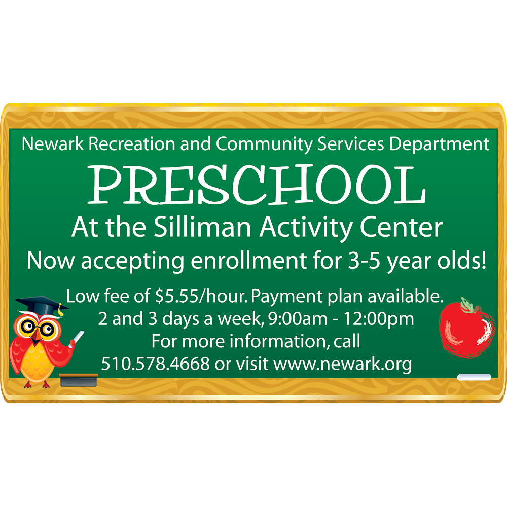 Silliman Center Preschool | 6800 Mowry Ave, Newark, CA 94560 | Phone: (510) 578-4668