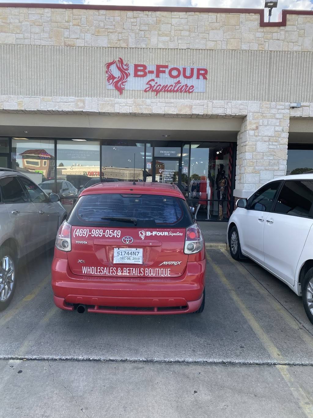 B-Four Signature | 9780 Walnut St Ste 160, Dallas, TX 75243, USA | Phone: (469) 989-0549