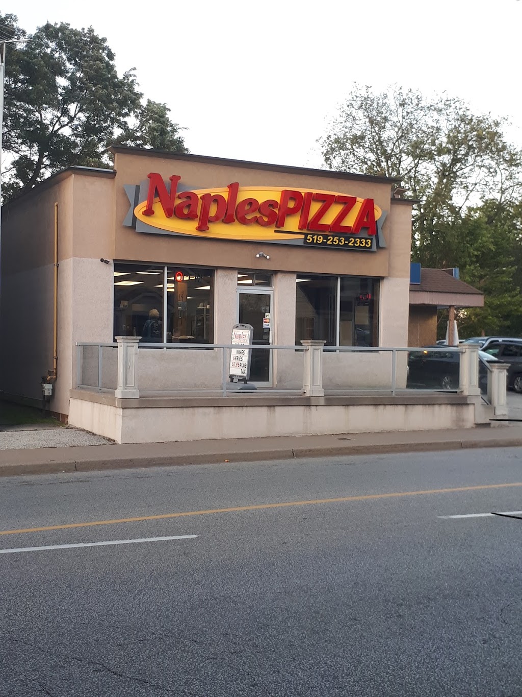 Naples Pizza | 1284 Prince Rd, Windsor, ON N9C 3A2, Canada | Phone: (519) 253-2333