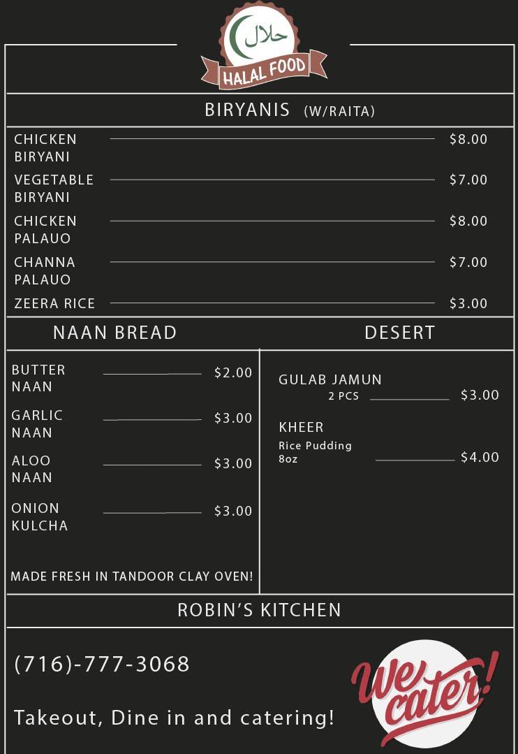 Robins Kitchen | 68 Grant St, Buffalo, NY 14213, USA | Phone: (716) 777-3068