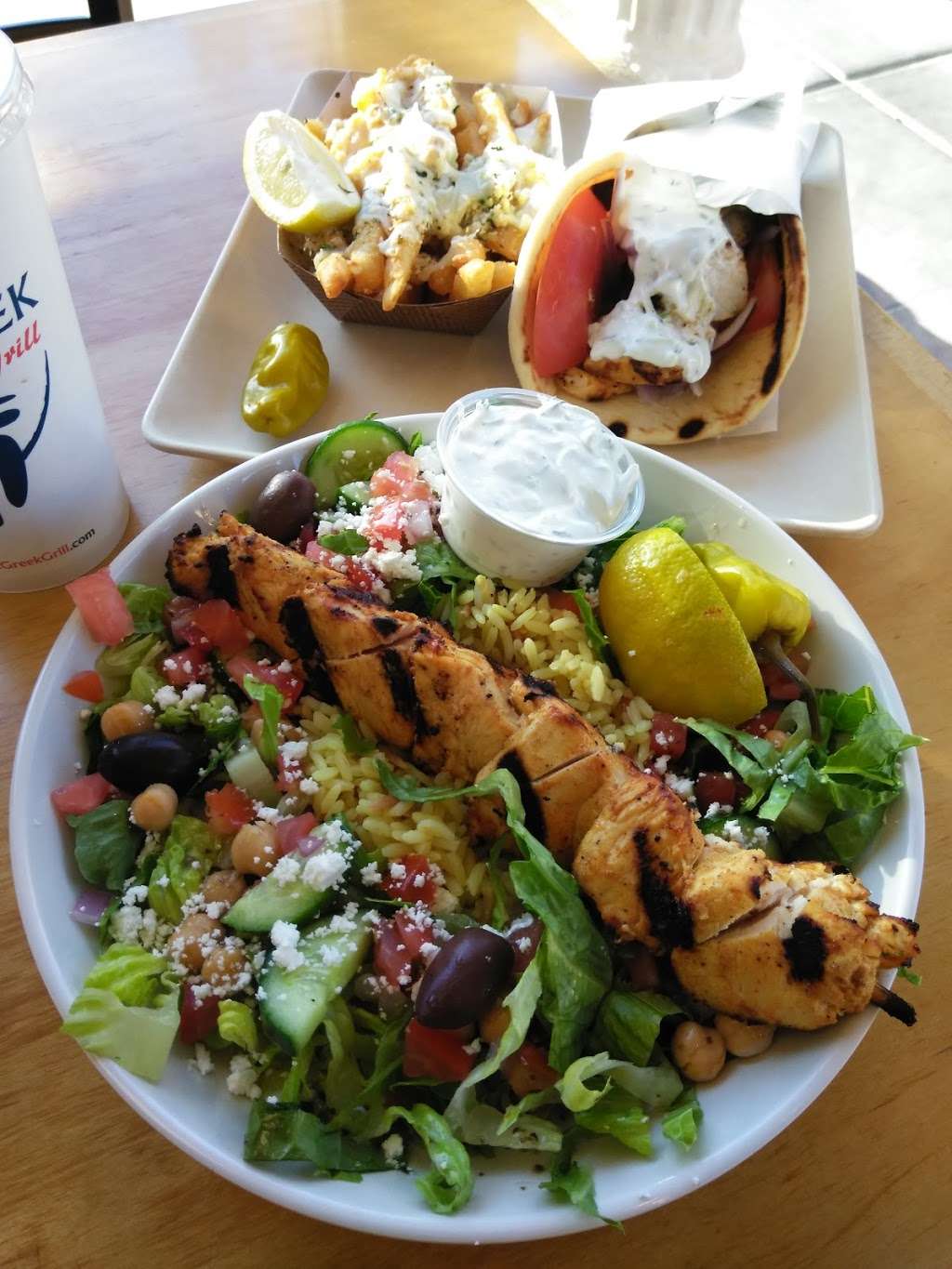 The Great Greek Mediterranean Grill | 1275 W Warm Springs Rd Ste 160, Henderson, NV 89014, USA | Phone: (702) 547-2377