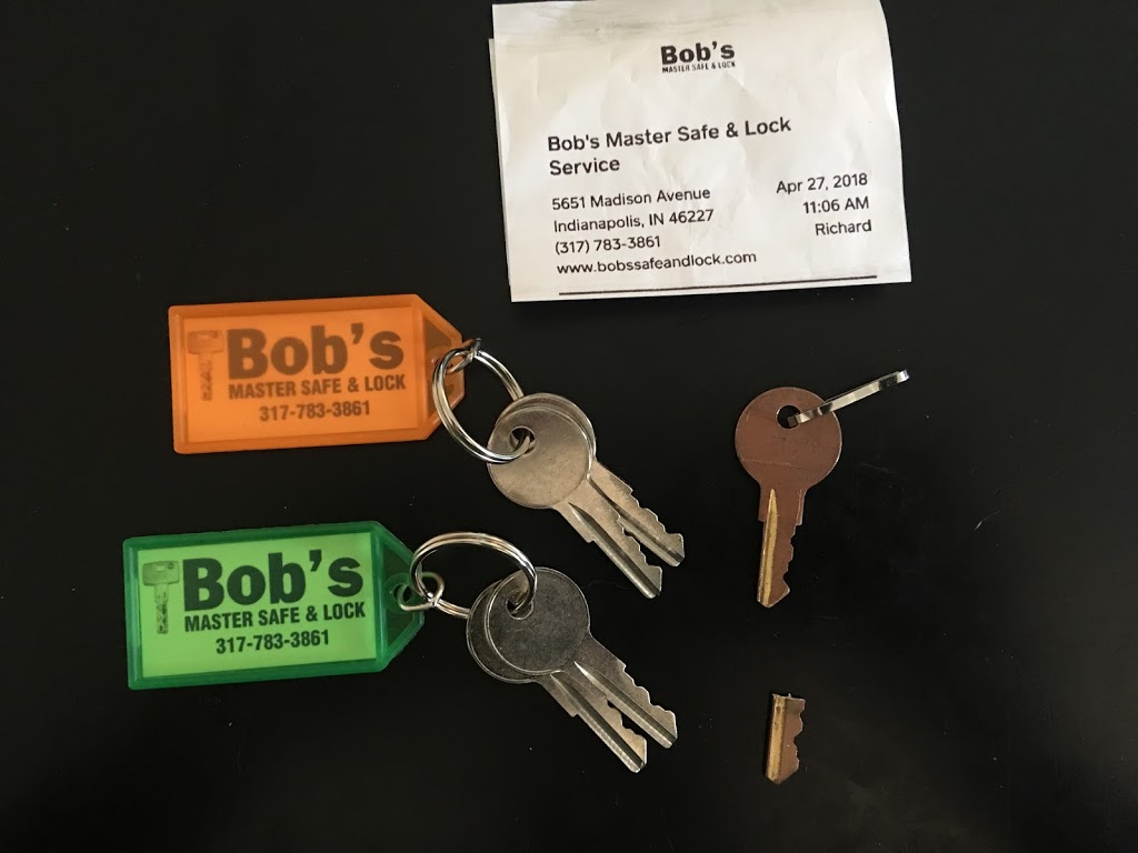 Bobs Master Safe & Lock Service | 5651 Madison Ave, Indianapolis, IN 46227, USA | Phone: (317) 783-3861