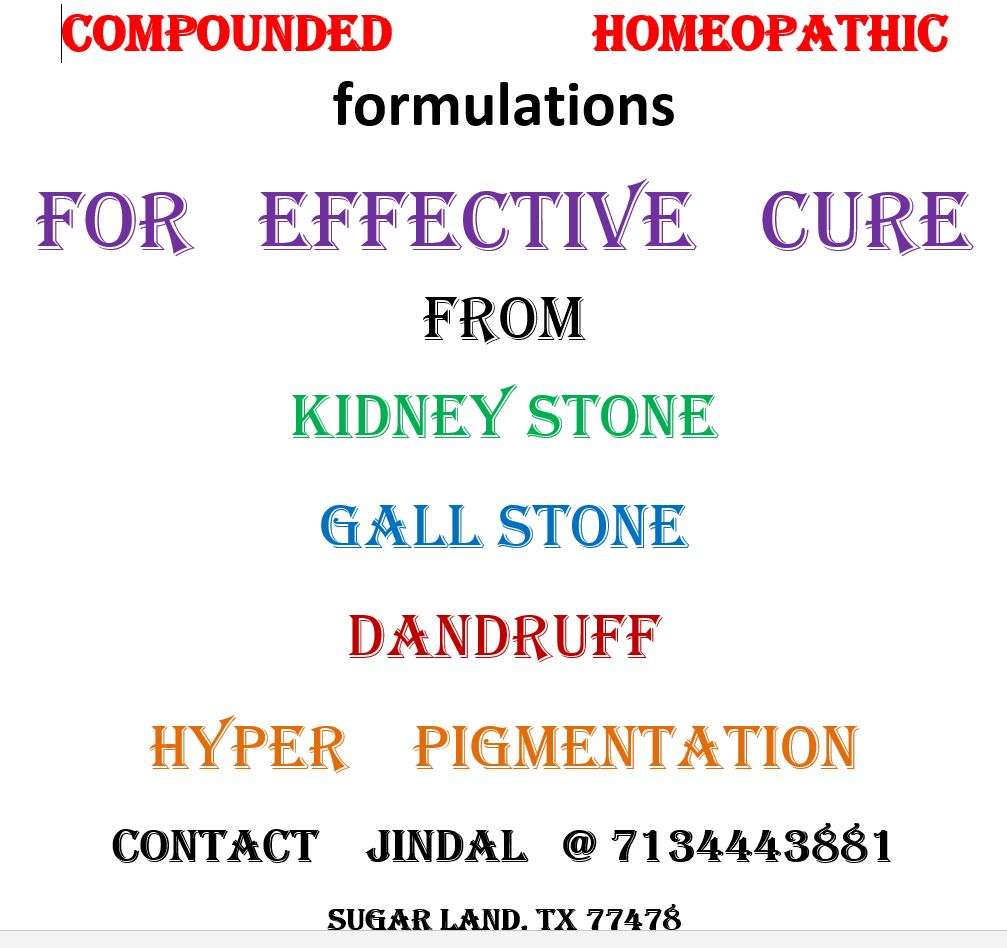 Jindals Natural Cure | 4335 Tarlton Way, Sugar Land, TX 77478, USA | Phone: (713) 444-3881