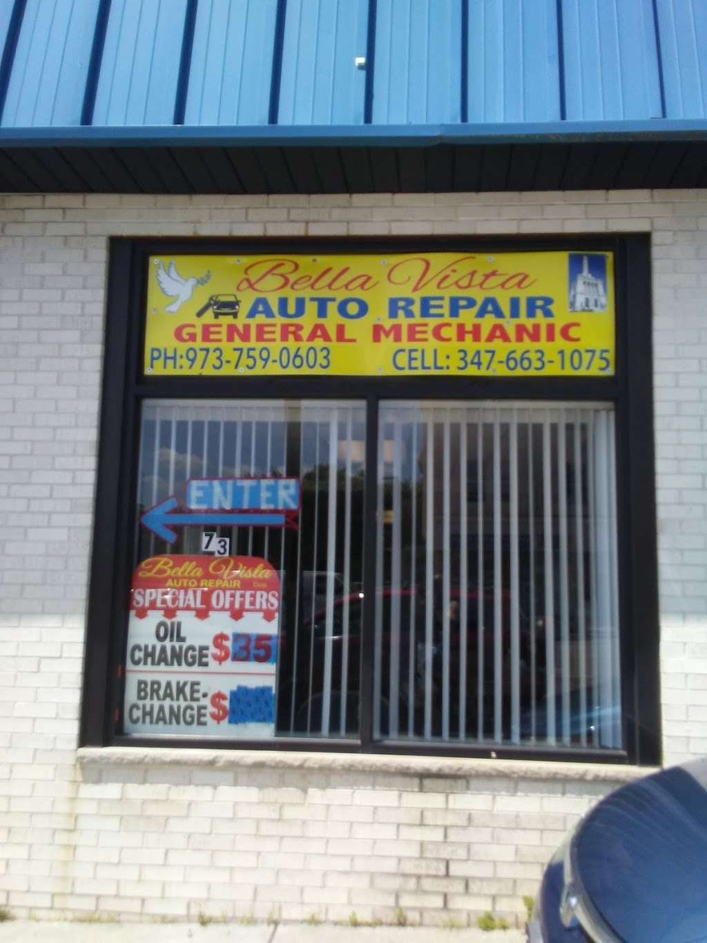 Bella Vista Auto Repair | 73 Washington Ave, Belleville, NJ 07109, USA | Phone: (973) 759-0603