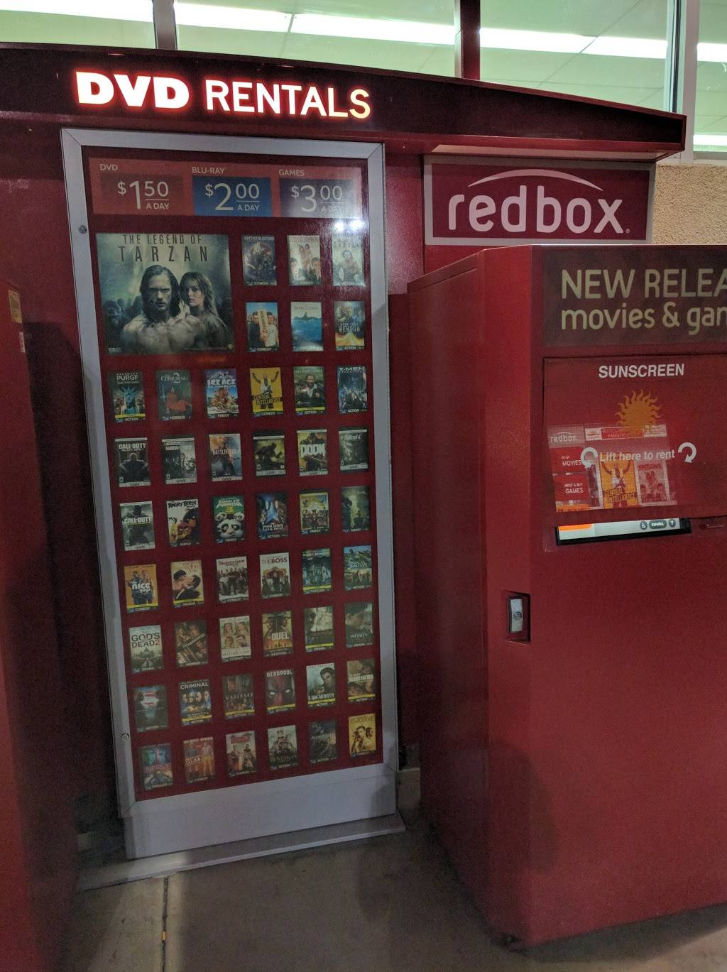 Redbox | 2180 W Grant Rd, Tucson, AZ 85745, USA | Phone: (866) 733-2693