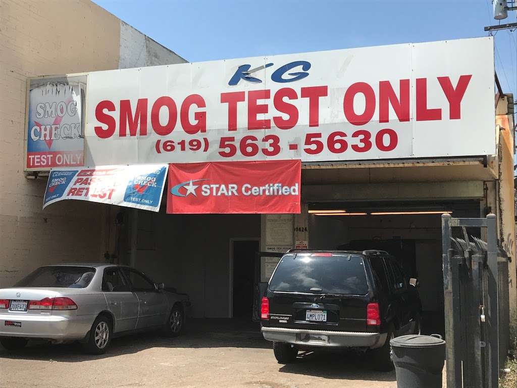 Smog check STAR Station _ KG Smog Test Only | 3424 El Cajon Blvd, San Diego, CA 92104, USA | Phone: (619) 563-5630