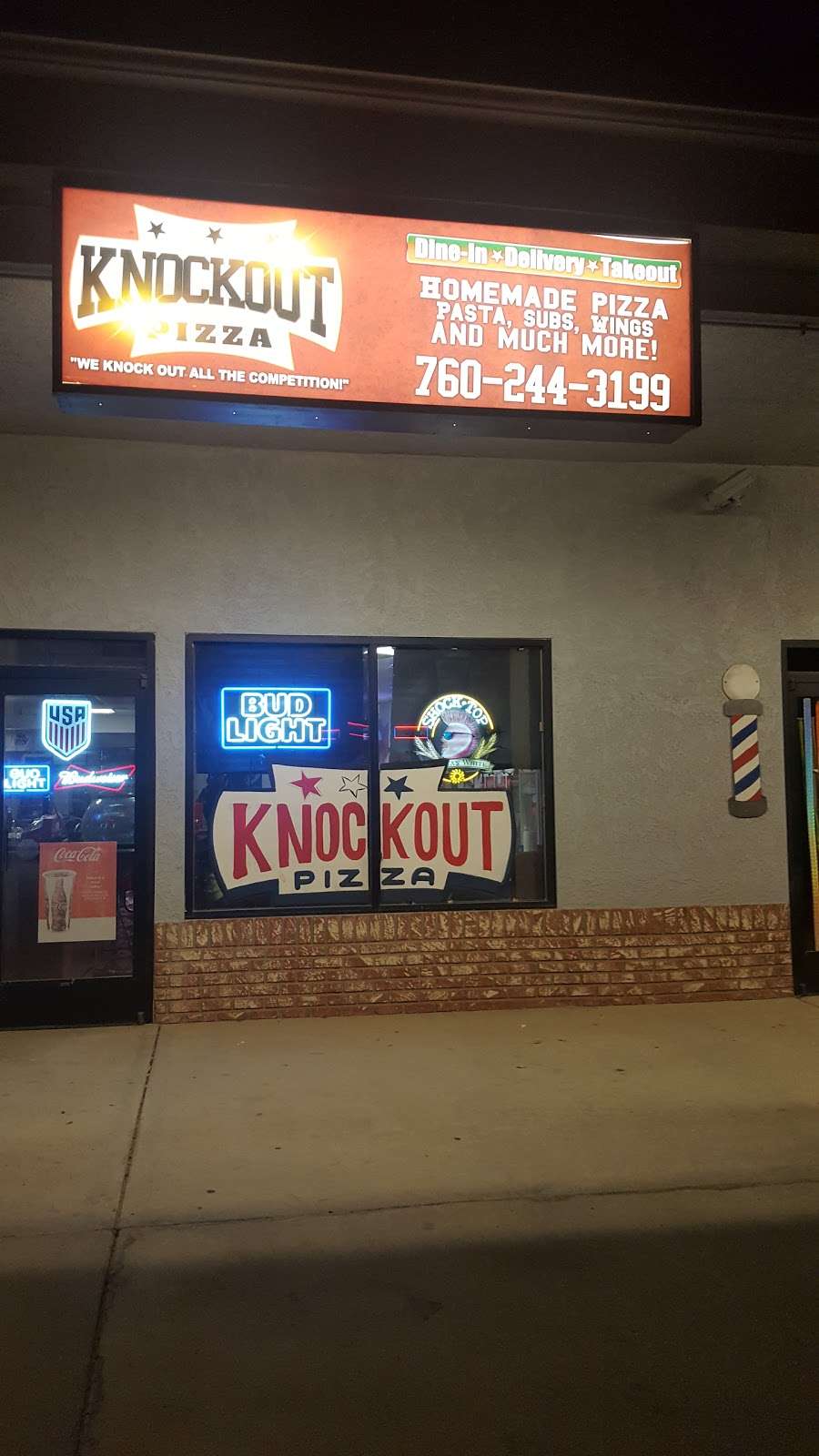 Knock Out Pizza | 8125 I Ave, Hesperia, CA 92345, USA | Phone: (760) 244-3199