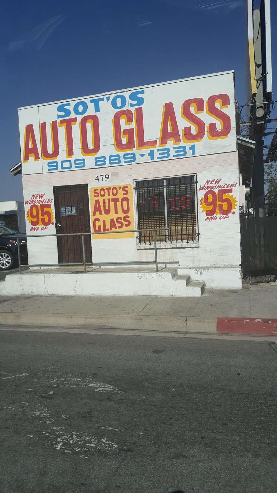 Sotos Auto Glass | 479 N Waterman Ave, San Bernardino, CA 92410, USA | Phone: (909) 889-1331
