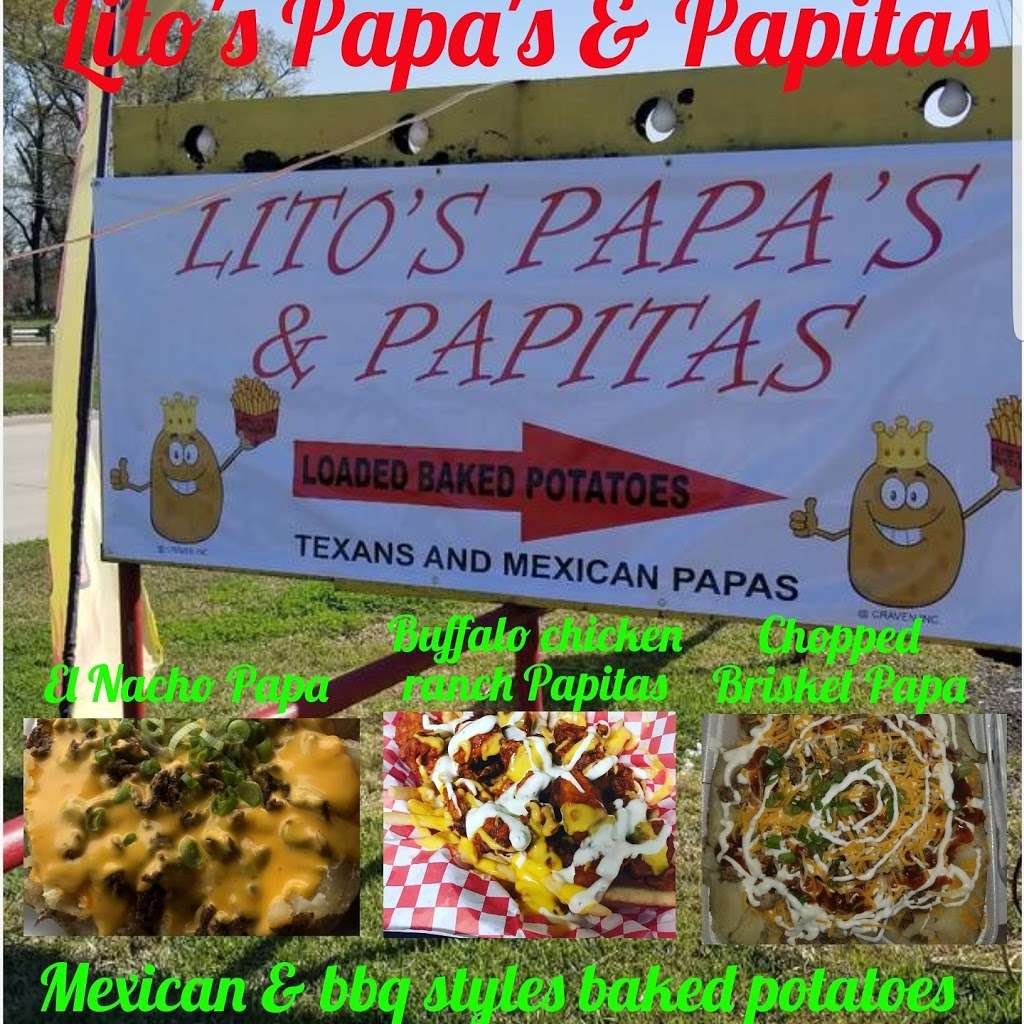 Litos Papas & Papitas | 7957 C E King Pkwy, Houston, TX 77044, United States | Phone: (281) 508-2967