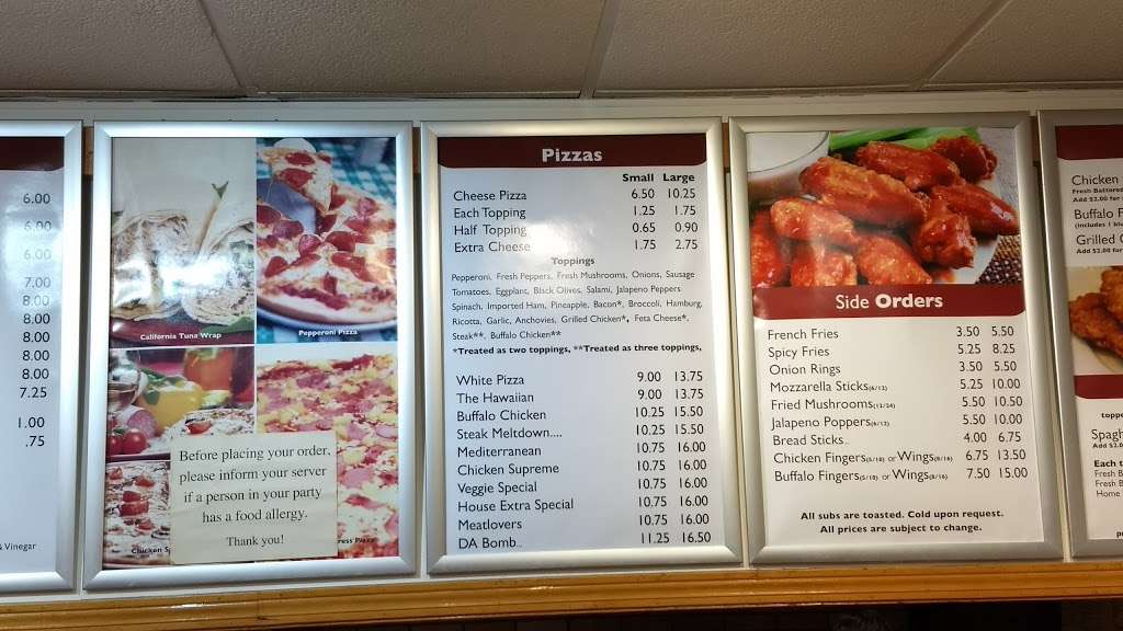 Chris Famous Pizza | 124 Lowell St, Methuen, MA 01844, USA | Phone: (978) 687-2333