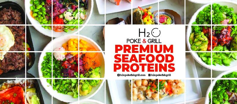 H2O Poke & Grill | 13262 Jamboree Rd, Irvine, CA 92602, USA | Phone: (714) 544-0066