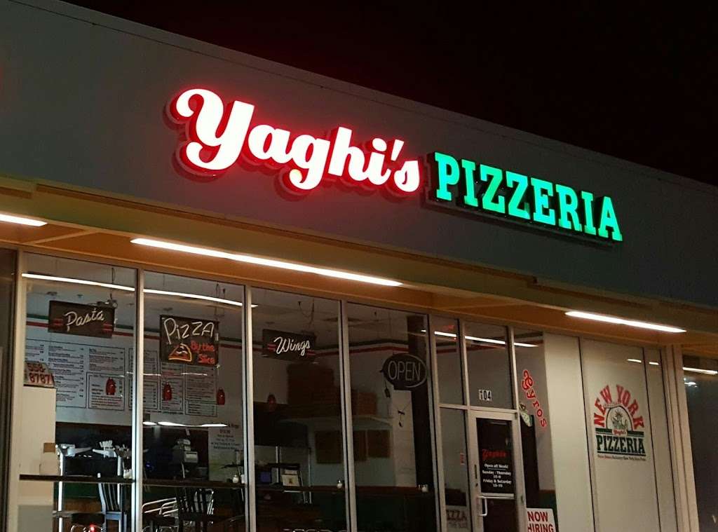 Yaghis New York Pizzeria | 5910 Babcock Rd #104, San Antonio, TX 78240 | Phone: (210) 558-8787