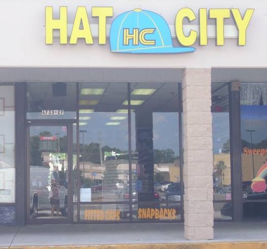 Hat City | 6733 103rd St Suite #27, Jacksonville, FL 32210, USA | Phone: (904) 683-9791