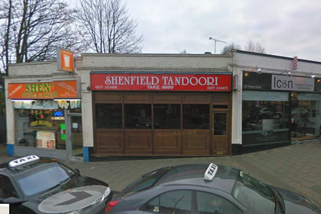 Shenfield Tandoori Takeaway | 103 Hutton Rd, Brentwood CM15 8JD, UK | Phone: 01277 233469