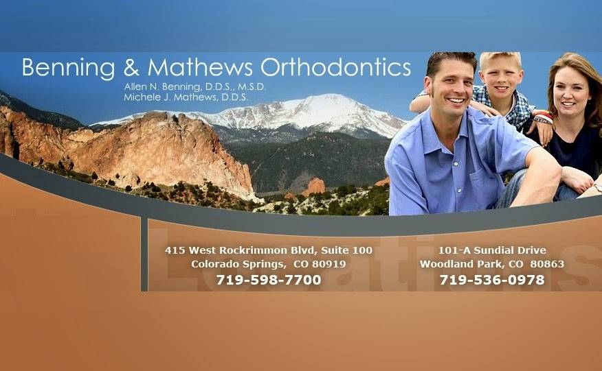Mathews Orthodontics | 101 Sundial Dr, Woodland Park, CO 80863, USA | Phone: (719) 598-7700