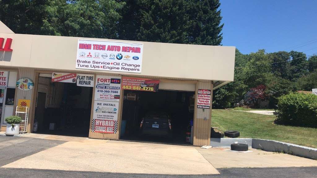 High Tech Auto Repair | 8845 Fort Smallwood Rd, Pasadena, MD 21122, USA | Phone: (443) 847-4276