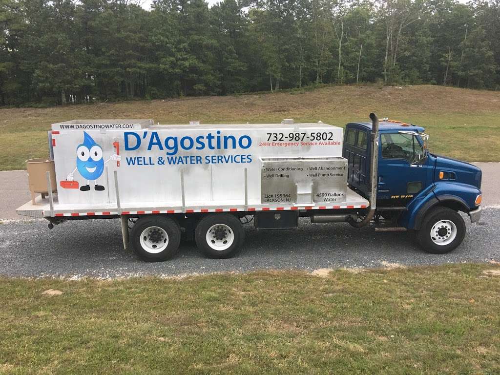 DAgostino Well & Water Services | 397 Main St, Manalapan Township, NJ 07726, United States | Phone: (732) 987-5802