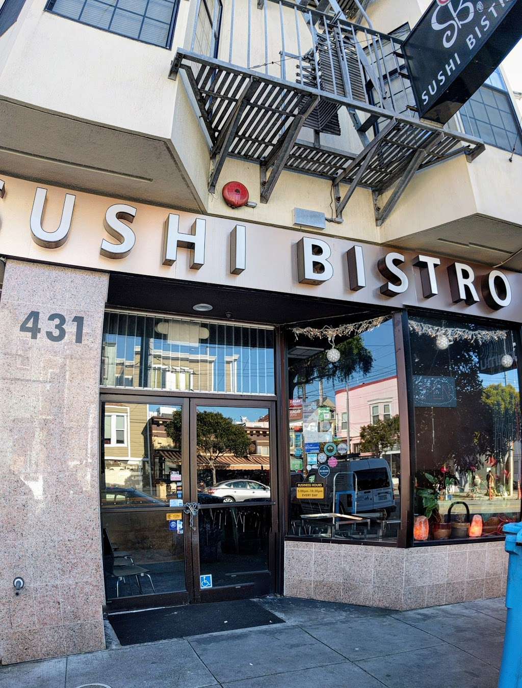Sushi Bistro | 431 Balboa St, San Francisco, CA 94118, USA | Phone: (415) 933-7100