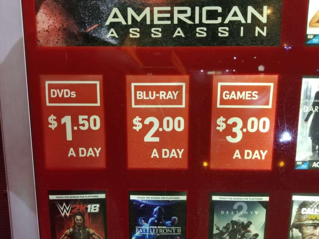 Redbox | 7878 S Harlem Ave, Bridgeview, IL 60455, USA | Phone: (866) 733-2693