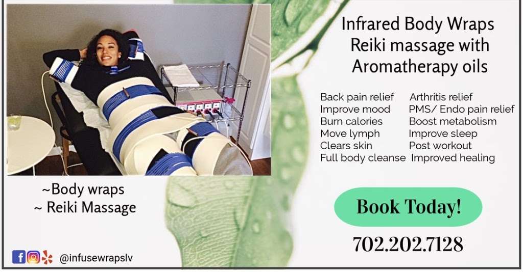 Infuse Therapy Wraps | 3017 W Charleston Blvd suite 20, Las Vegas, NV 89102 | Phone: (702) 202-7128