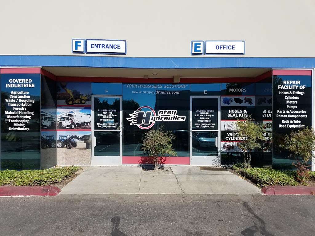 Otay Hydraulics | 6930 Camino Maquiladora # E, San Diego, CA 92154, USA | Phone: (619) 690-7577