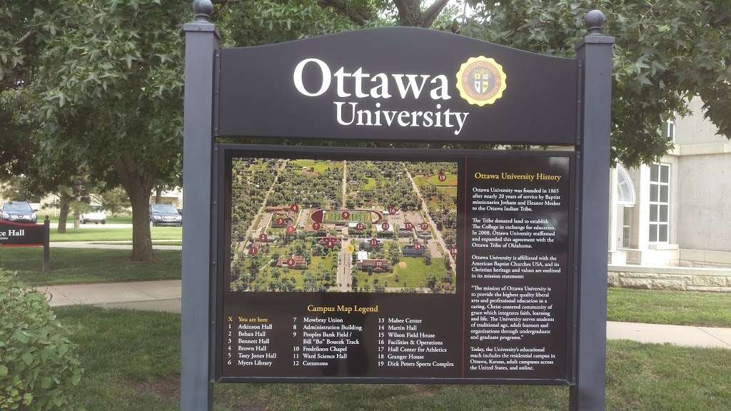 Ottawa University | 1001 S Cedar St, Ottawa, KS 66067, USA | Phone: (855) 774-7713