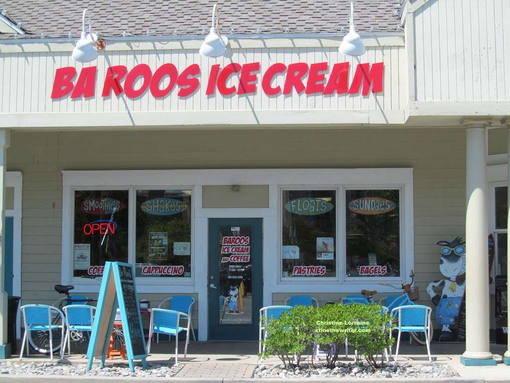 Ba Roos Ice Cream and Coffee | 33550 Market Pl, Bethany Beach, DE 19930, USA | Phone: (302) 616-2250