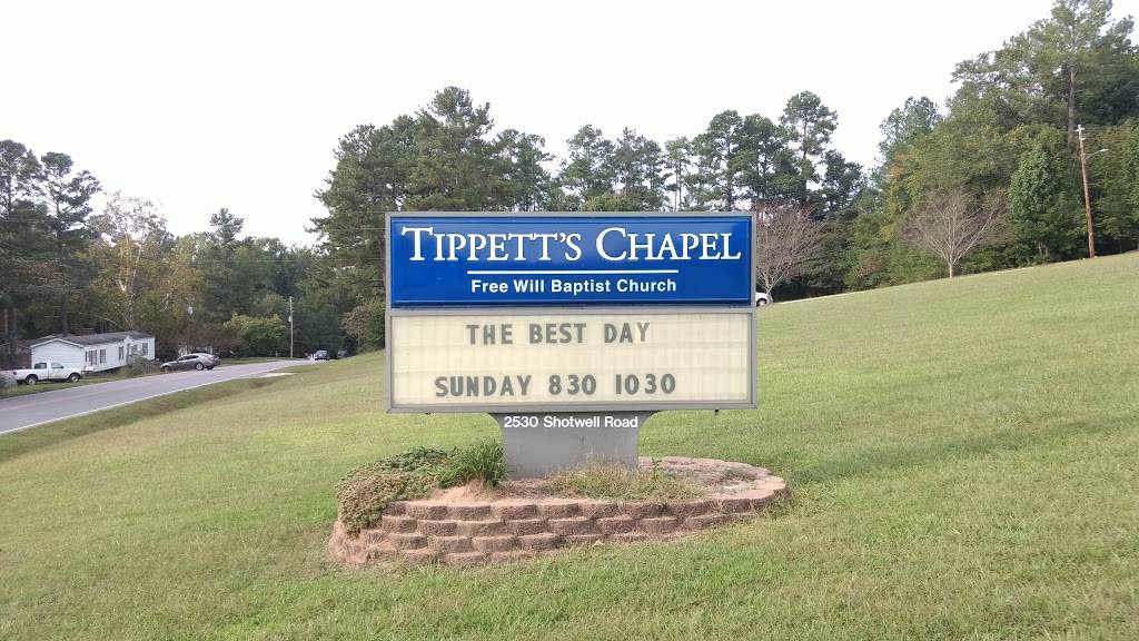 Tippetts Chapel Free Will Baptist Church | 2530 Shotwell Rd, Clayton, NC 27520, USA | Phone: (919) 553-7037