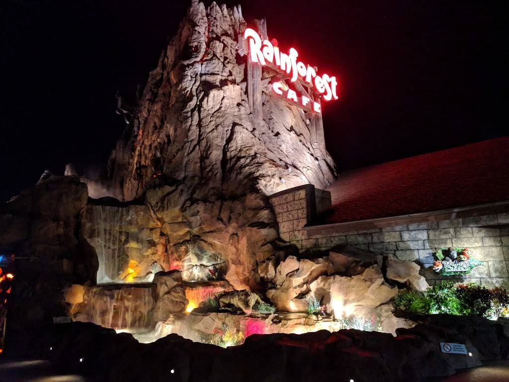 Rainforest Cafe | 1800 E Buena Vista Dr, Lake Buena Vista, FL 32830, USA | Phone: (407) 827-8500