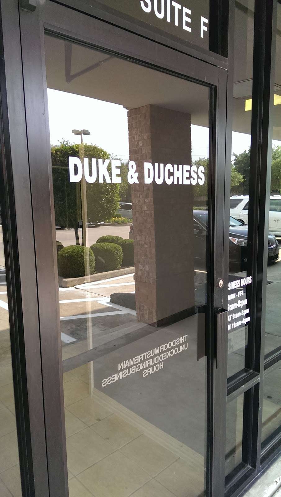 Duke & Duchess | 22167 Westheimer Pkwy Suite 130, Studio 15, Katy, TX 77450, USA | Phone: (281) 578-9699