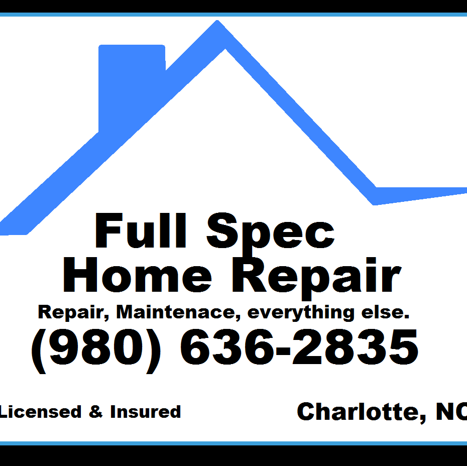 Full-Spec Home Repair | 2016 King Henrys Way, Matthews, NC 28104, USA | Phone: (980) 636-2835