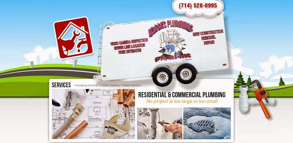 Adams Plumbing - Plumbing Company in Buena Park CA | 6398 San Martin Way, Buena Park, CA 90620 | Phone: (714) 332-3669