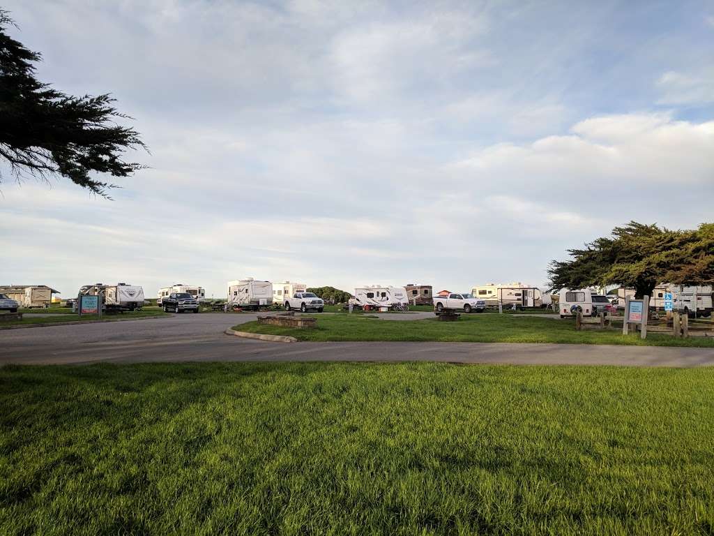 Francis Beach Campground | Kelly Ave, Half Moon Bay, CA 94019, USA | Phone: (800) 444-7275