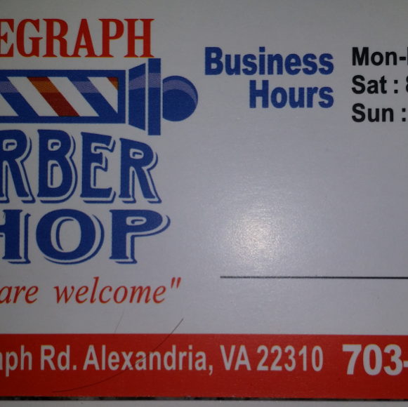 Telegraph Barber Shop | 6933 Telegraph Rd, Alexandria, VA 22310, USA | Phone: (703) 888-3111