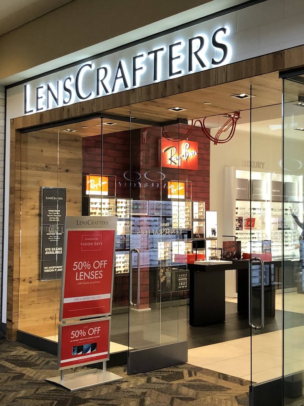 LensCrafters | 864 Orland Square Dr, Orland Park, IL 60462, USA | Phone: (708) 403-3060