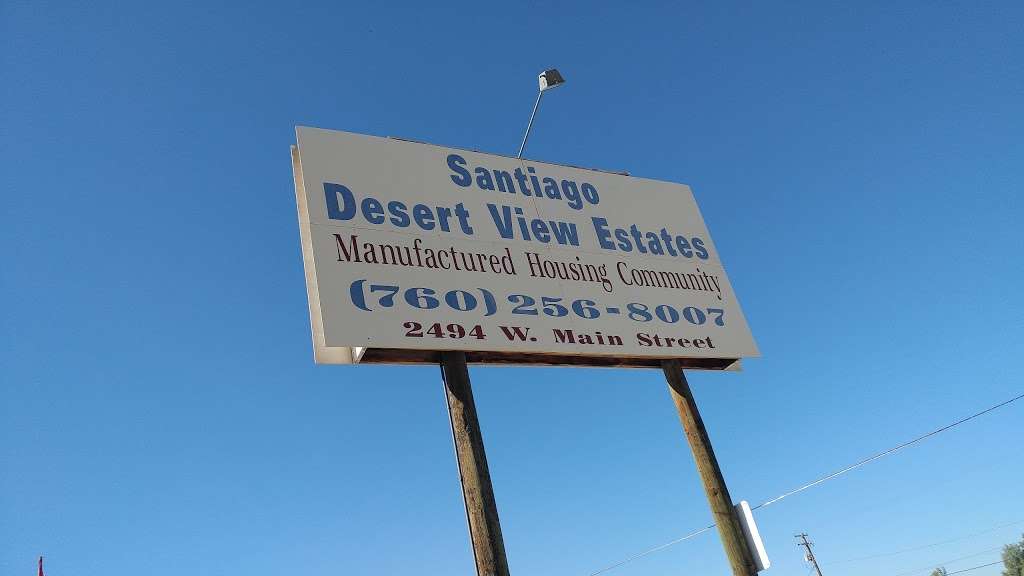 Santiago Desert View Estates | 2494 Main St, Barstow, CA 92311, USA | Phone: (760) 256-8007