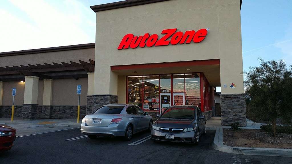 AutoZone Auto Parts | 4980 La Sierra Ave, Riverside, CA 92505, USA | Phone: (951) 354-3922