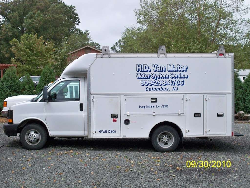 H D Van Mater Water Systems Service | 444 Island Rd, Columbus, NJ 08022, USA | Phone: (609) 298-4705