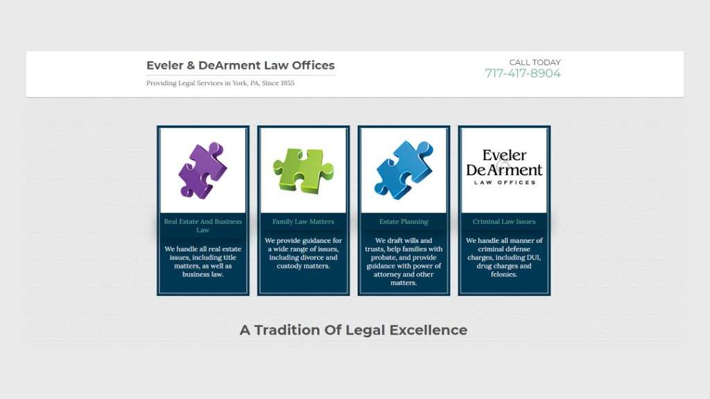 Eveler & DeArment Law Offices | 2997 Cape Horn Rd Suite A-6, Red Lion, PA 17356, USA | Phone: (717) 246-8000