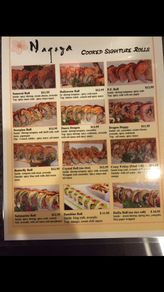 Nagoya Asian Bistro & Sushi Bar | 1368 Cape St Claire Rd, Annapolis, MD 21409, USA | Phone: (410) 757-0300