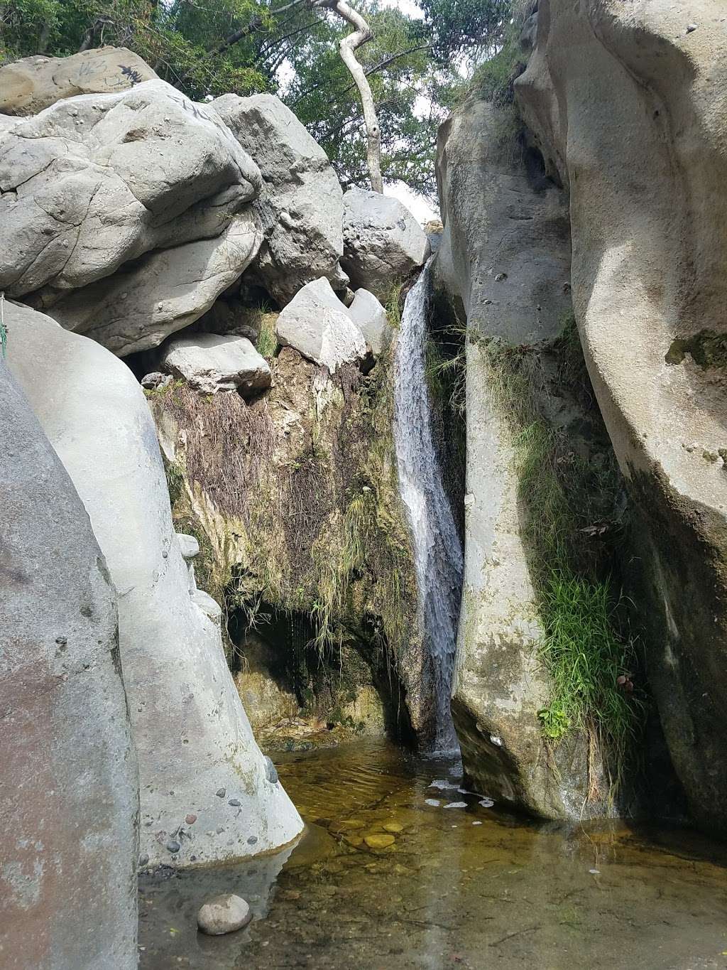 Santa Ynez Falls | Santa Ynez Waterfall Trail, Pacific Palisades, CA 90272, USA