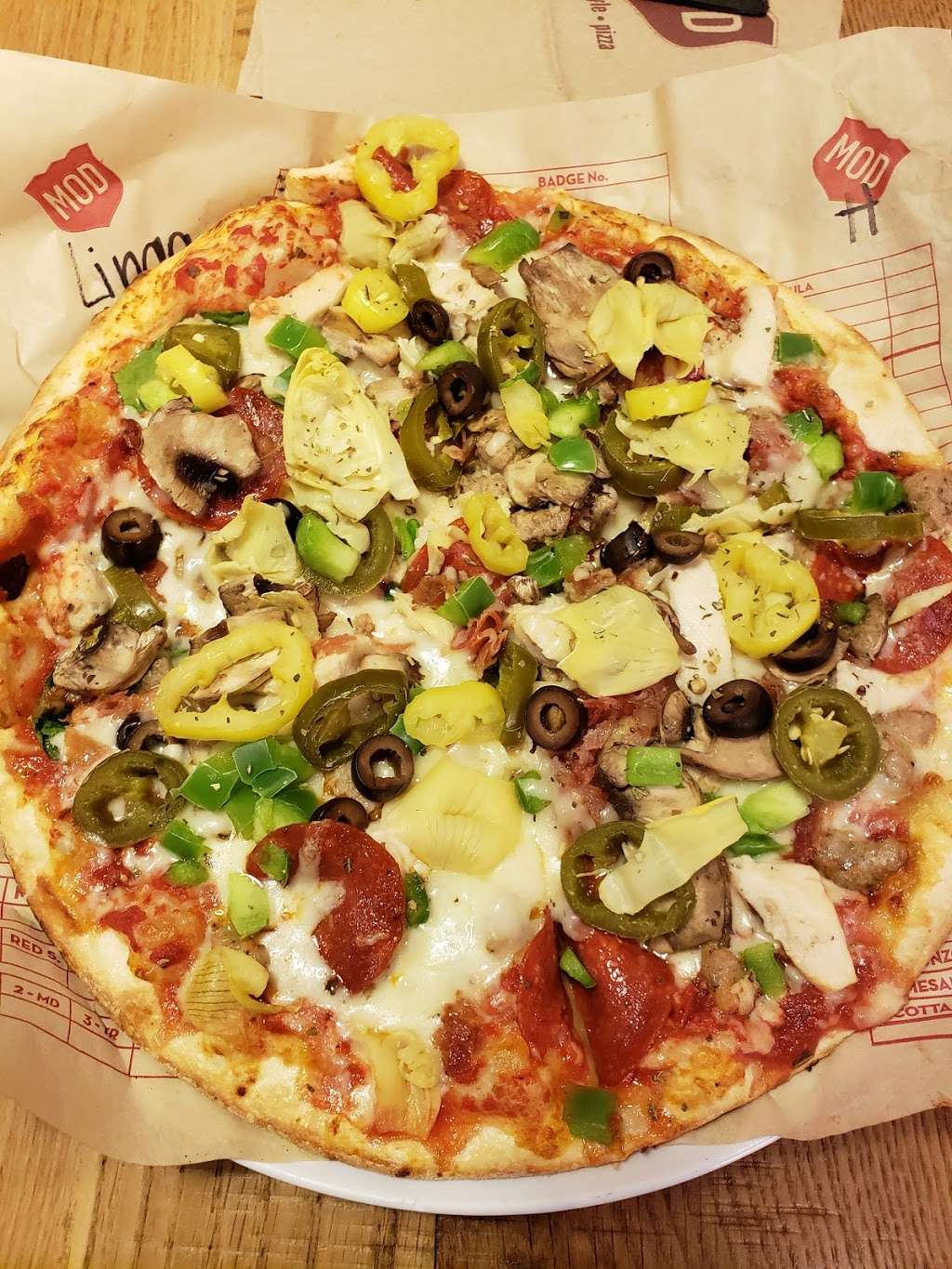 MOD Pizza | 8833 Sura Ln, Greenfield, WI 53228, USA | Phone: (262) 330-0028