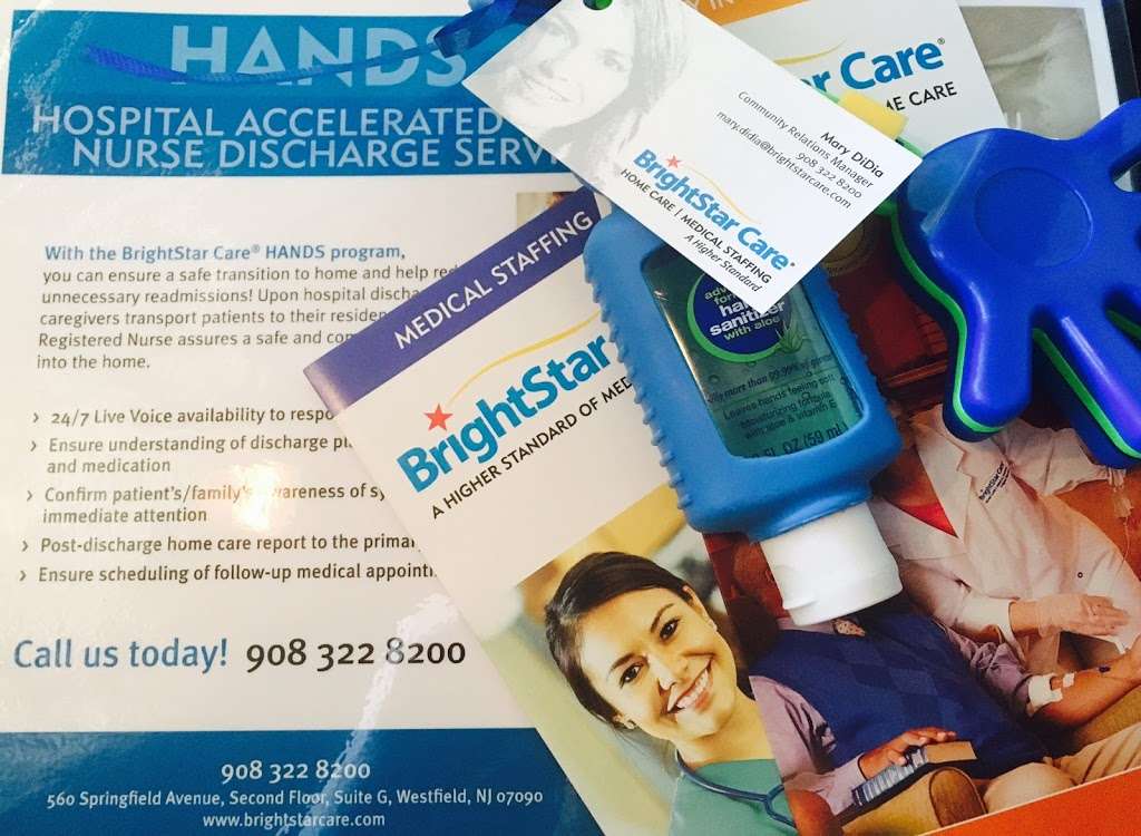 BrightStar Care Westfield | 560 Springfield Ave Second Floor, Ste G, Westfield, NJ 07090, USA | Phone: (908) 322-8200